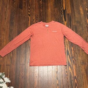 Columbia Men’s Rust Long Sleeve Tee